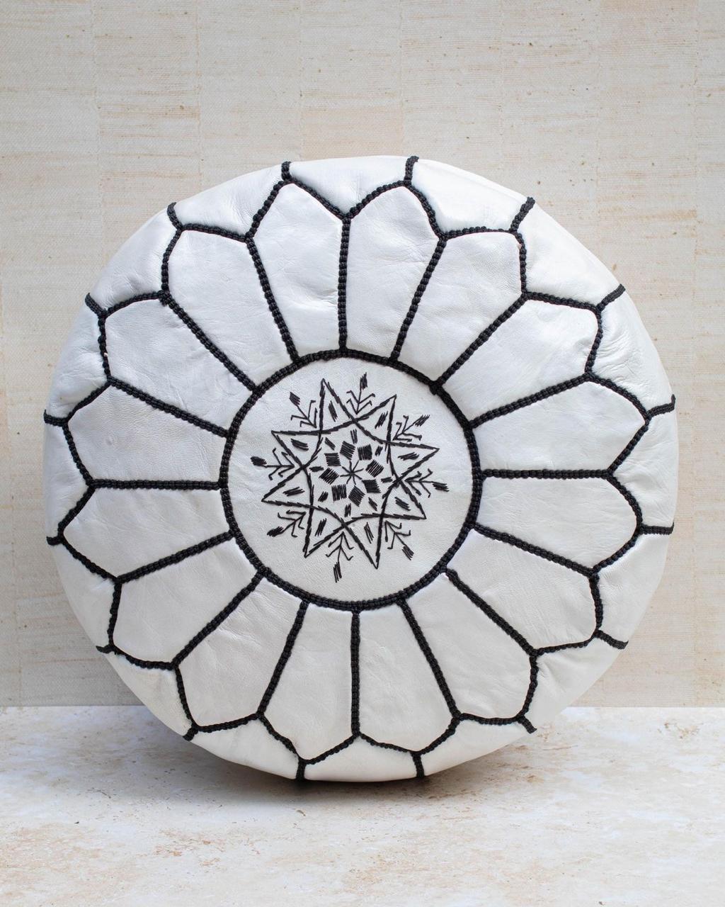 Pouf Marocain Artisanal