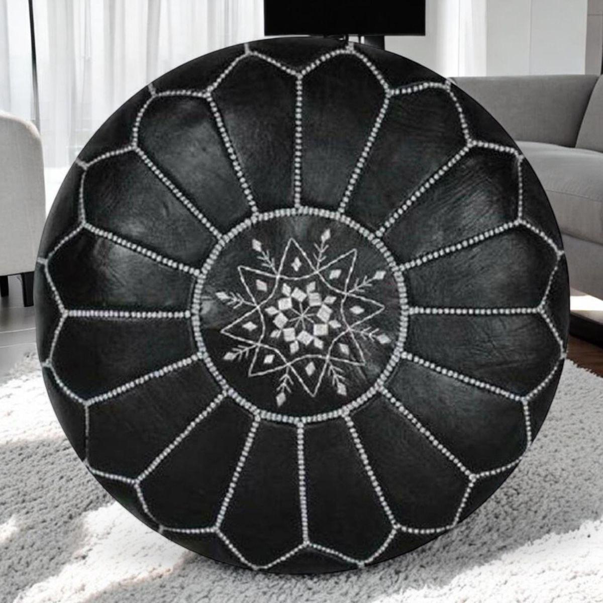 Pouf Marrakech Brodé