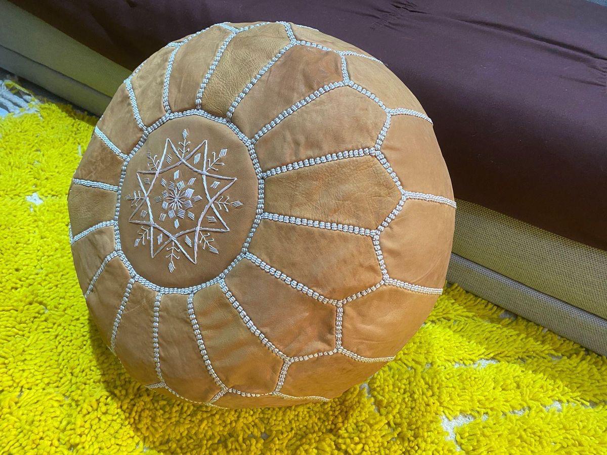 Pouf Marrakech Brodé