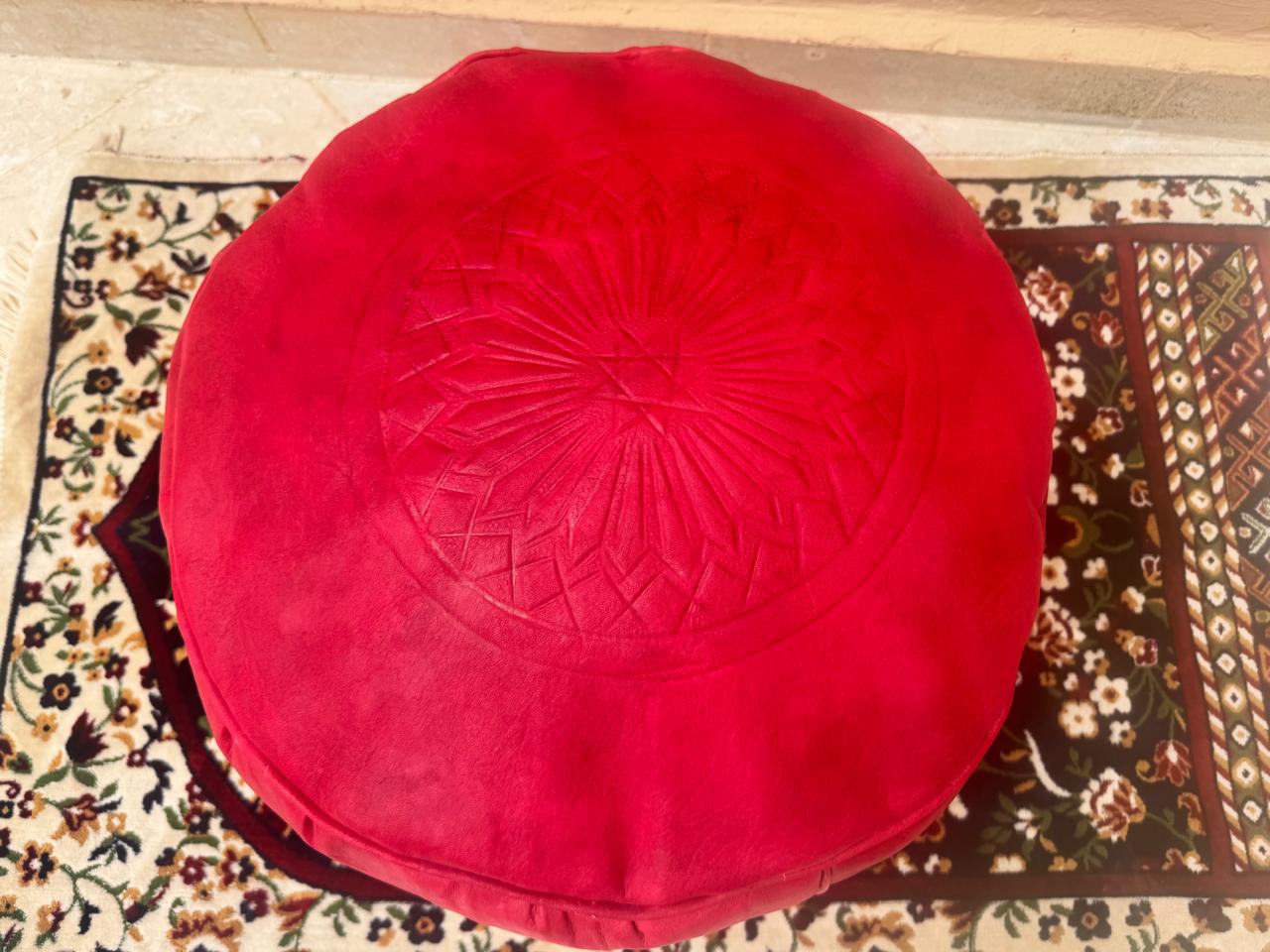 Pouf Artisan Marocain